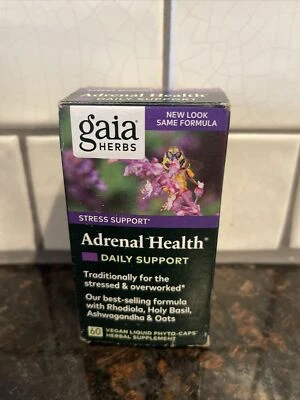 盖亚草药肾上腺健康日常支持60粒免运费 — 第 1/2 张图片