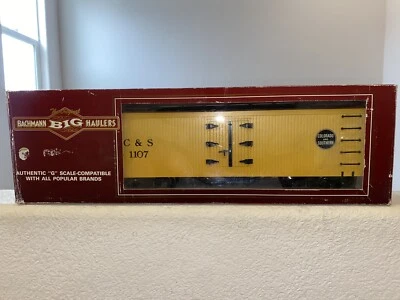 Bachmann BIG Haulers Car G Scale #93224 G Reefer Colorado Southern -New Open Box - Image 1 of 4