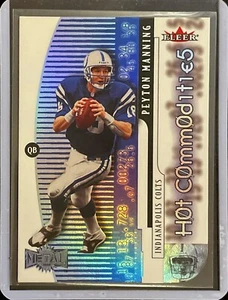 Peyton Manning - 2000 Fleer Football - Die Cut - Hot Commodities #4 - Bild 1 von 1