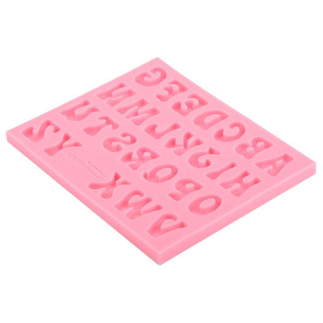 Silicone Letter Mold by Traytastic! - REVERSE ABC Large 1.5 Tall