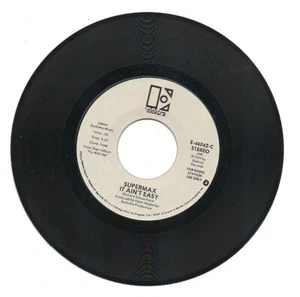 SUPERMAX 45 RPM Promo Record "IT AIN'T EASY" Stereo/Mono Never Played MINT - Picture 1 of 2