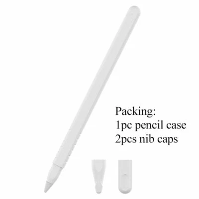Silicone Sleeve for Apple Pencil 2nd Gen Light Pen Skin Case Protective Cover ⇓ - Image 1 of 4