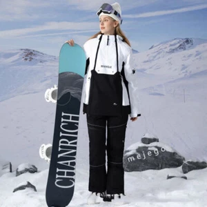 New winter ski clothing, wind and snow warm clothing and pants ski suit - Picture 1 of 30