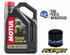 HONDA NC750S NC750X 2014-2020 Filtrex Oil Filter Semi-Synthetic MOTUL 5000 Oil