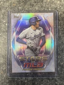 2023 Topps Series 1 Stars of the MLB #SMLB-27 Freddie Freeman - Los Angeles - Picture 1 of 2