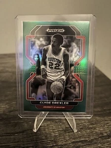 2022-23 Panini Prizm Draft Picks - Green Prizm #9 Clyde Drexler - Picture 1 of 2