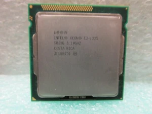 Intel Xeon E3-1225 SR00G 3.10GHz Quad-Core 6MB LGA1155 CPU Processor - Picture 1 of 1