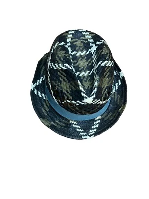 Sombrero camuflado de piel de serpiente sintética de paja de papel tejido Quicksilver pequeño/mediano Foto 1 de 4