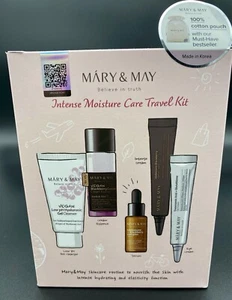 Mary & May Hyaluronic Intense Moisture Care Travel Kit Set Of 6 Korean NEW - Picture 1 of 3