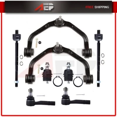 For 1998-2011 Ford Ranger 8 Pcs Front Control Arm And Ball Joint Tie Rod Kit - Изображение 1 из 4