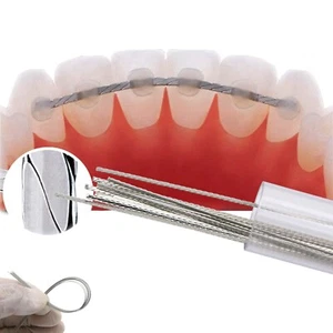 US Dental Kieferorthopädische Halterung Lingual Retainer Draht Edelstahl 0,010"x.028" - Bild 1 von 38