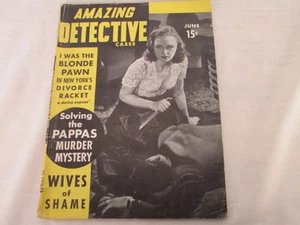 "Amazing Detective" June 1941 - Picture 1 of 5