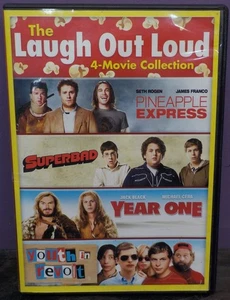 The Laugh Out Loud 4-Movie Collection (DVD, 2014) Year One - Superbad ++ - Imagen 1 de 8