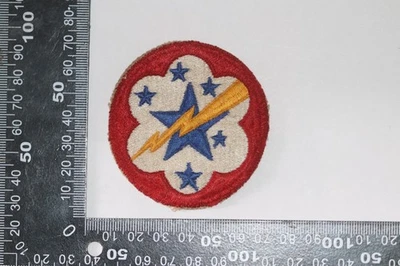 ORIGINAL WW2 US ARMY WESTERN FORCES PACIFIC COLOUR CLOTH BADGE PATCH CAN B149 - Image 1 of 2