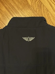 Travis Mathew Olympic Club Interlude Puffer Golf Navy Vest Mens Sz L - Picture 1 of 7