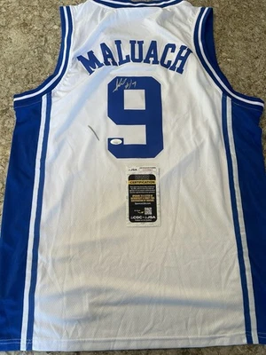 Khaman Maluach Signed Jersey JSA CERT Duke Blue Devils Suns Autographed - Image 1 of 3