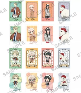 Spy Family Photo Card Set 16pcs French Casual Ver. Mini Sammelkarten - Bild 1 von 1