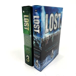 Lost TV Series Complete Seasons 3, 4 DVD Box Sets Plastic Slip Sleeve Three Four - Picture 1 of 13