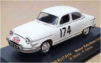 Ixo 1/43 Scale RAC082 - Panhard PL17 #174 Winner Rally Monte Carlo 1961 — 第 1/4 张图片
