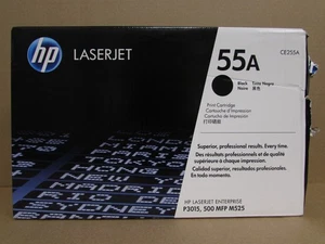HP 55A Black Toner Cartridge - CE255A  [34D] - Picture 1 of 5