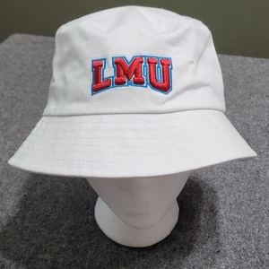 Loyola Marymount University Bucket Hat Cap Adult White Fishing Boonie LMU Lions - Picture 1 of 9