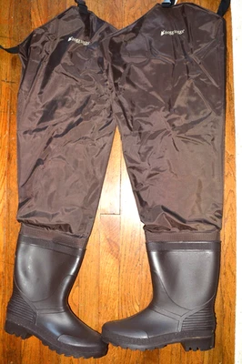 Frogg Toggs Rana II PVC Hip Waders Fishing Hunting Boots Men’s Size 12 - Image 1 of 4