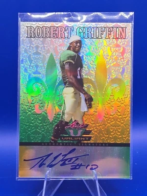 Leaf Valiant Draft Auto Robert Griffin III 2012 #RG3 (AU) Foto 1 de 2