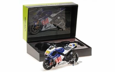 1:12 MINICHAMPS Yamaha Yzr-M1 #46 Motogp Dirty 2009 Valentino Rossi 122093246 Mo - Bild 1 von 2