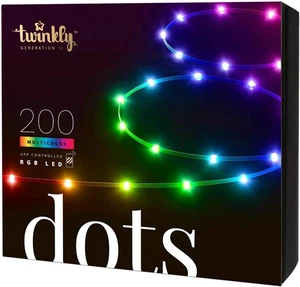Dots 10M, Striscia LED Multicolore per Esterno E Interno, Striscia LED RGB Fless - Foto 1 di 12