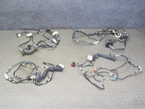 2003-2007 HUMMER H2 FRONT & REAR DOOR WIRE WIRING HARNESS SET OF 4 - Picture 1 of 23