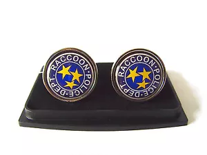 RESIDENT EVIL STARS S.T.A.R.S. WACOON POLICE DEPT HERREN MANSCHETTENKNÖPFE GESCHENK - Bild 1 von 1