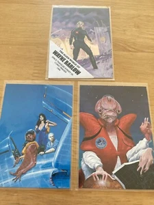 The alien world of Wayne Barlowe chase 3 card subset Comic Images 1994 - Picture 1 of 2