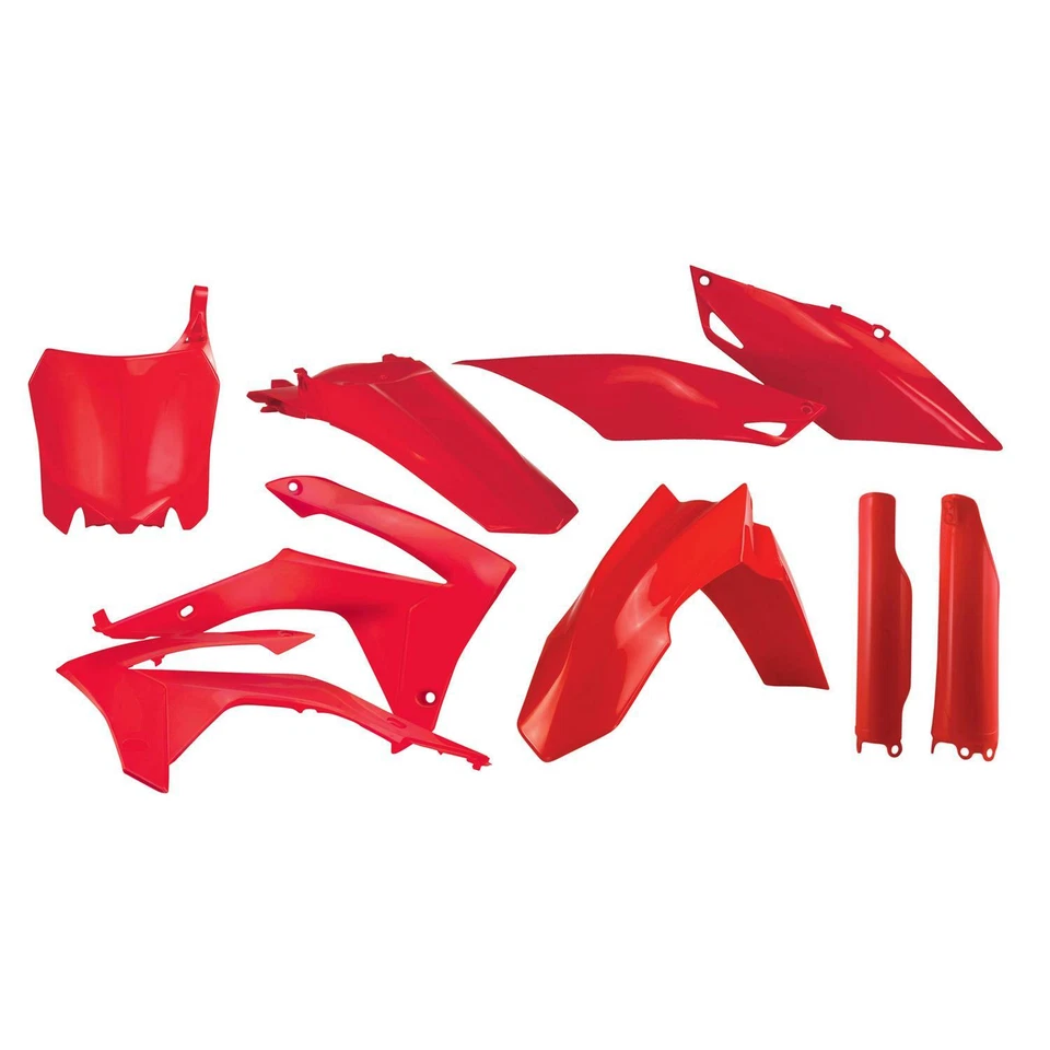 Acerbis - 2314410227 - Full Plastic Kit, Red