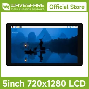 Waveshare 5inch Capacitive Touch Display, 720×1280 HDMI IPS Panel 5-Point Touch - Picture 1 of 16