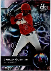 Denzer Guzman 2023 Bowman Platinum Top Prospects Ice Foil #TOP-51 Angels - Picture 1 of 2