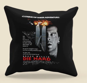 Die Hard - Cubierta de cojín inspirada en póster de película - Imagen 1 de 1