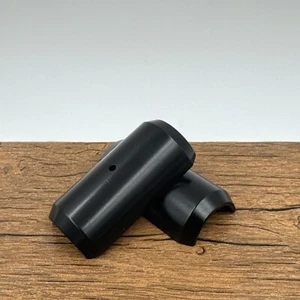 PS 7/8" to 1 1/4" - 22.2 to 31.8mm Bike Handlebar Shim Black Anodized Aluminum - Picture 1 of 2