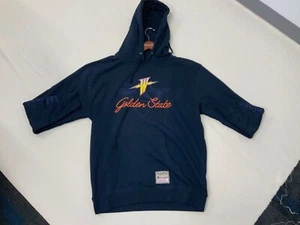 NEW MITCHELL AND NESS HOODIE GOLDEN STATE WARRIORS LARGE - Picture 1 of 2