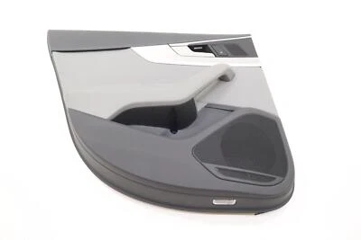 2017 - 2019 AUDI A4 REAR LEFT DRIVER SIDE DOOR TRIM COVER PANEL OEM GRAY_ZG - Image 1 of 4