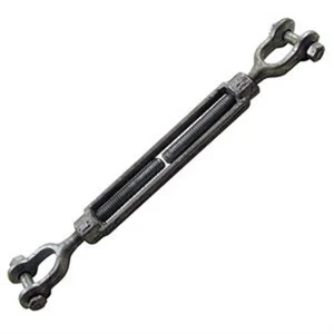 2 Jaw/Jaw Turnbuckles for Wire Rope, 1/2"X6" Take-up - Picture 1 of 1