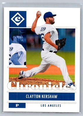 2022 Panini Chronicles Clayton Kershaw #49 Los Angeles Dodgers - Image 1 of 2