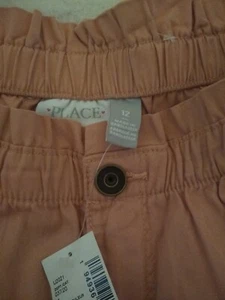 NWT 2 Pants Girls Blush Pink Pants Denizen Jeans Joggers Size 12 - Picture 1 of 12