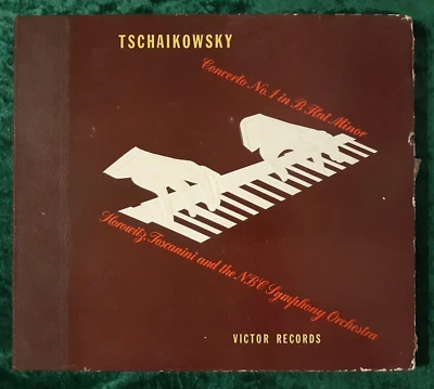 Tschaikowsky, Concerto No. 1 In B Flat Minor - 78 RPM Box Set - Victor DM 800 - Image 1 of 4