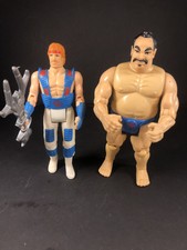 Chuck Norris Kung Fu Training GI and Tabe Karate Kommandos Figures 1986 Kenner