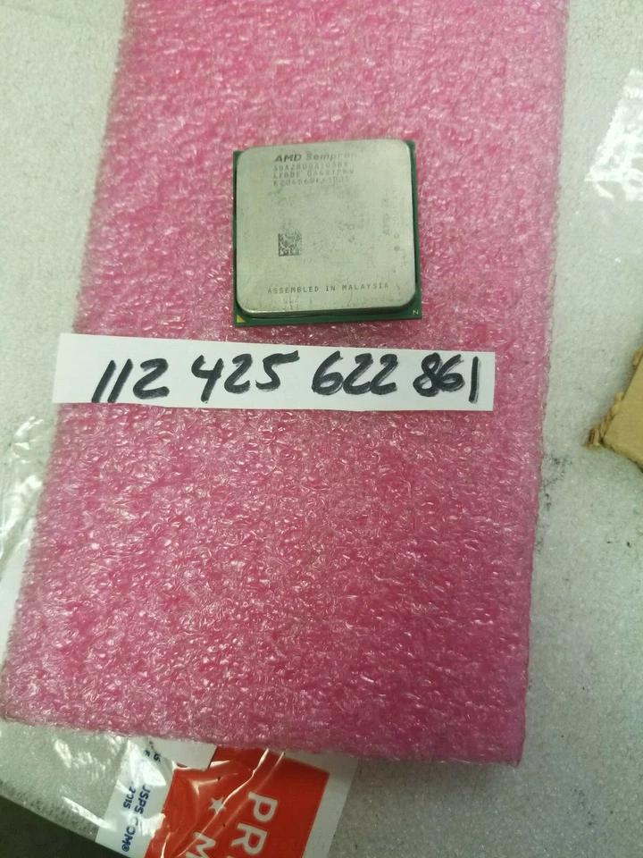 AMD SEMPRON 2800+ PROCESSOR 1.6GHz SOCKET 754 SDA2800AIO3BX - Image 1 of 1