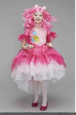Disfraz Persiguiendo Luciérnagas My Little Pony Pinkie Pie Talla 6 Con Accesorios Foto 1 de 4