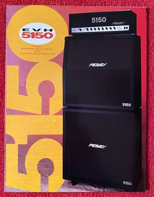 PEAVEY- "EVH 5150 from Edward Van Halen & Peavey" -1992-6 pgs-Absolute MINT!!! - Image 1 of 4
