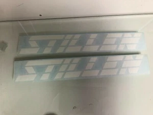 2pc Stillen 8" 12" 24" Vinyl Sticker Decal car truck window drift exhaust nismo - Bild 1 von 2