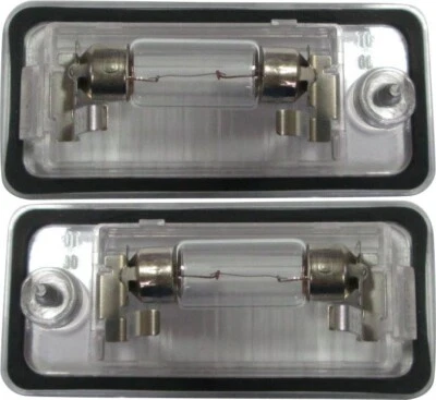 Par de luces de licencia para Audi A6 A3 A5 S5 A8 S8 Q7 2005-2011 Foto 1 de 2