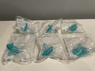 Pack de 6 chupetes chupetes chupetes Philips con muescas para recién nacidos UCIN, verde, aroma natural Foto 1 de 2